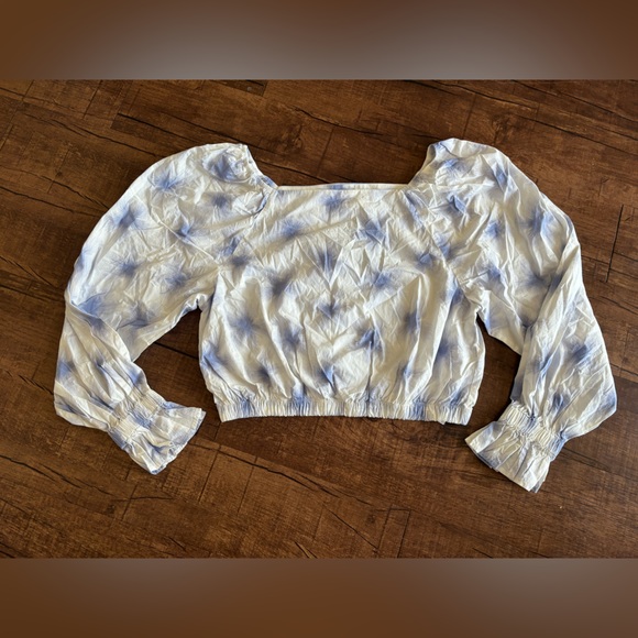 NWT | Levi's Daphne Scrunchie Blouse Starburst Cool Dusk | XL - Picture 3 of 10